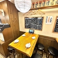 最大4名様用のお席となっております！