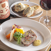 鉄板焼きと日本酒＆ワインで至福のマリアージュを満喫♪