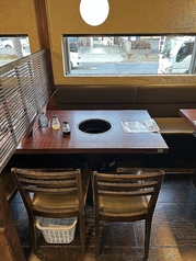 車椅子やベビーカーでも平気☆椅子タイプのお席もご用意ございます