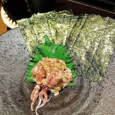 ほたるいかなめろう