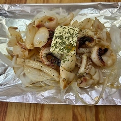 イカゲソガーリック炒め/イカゲソバター醤油/砂ズリにんにく炒め