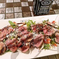 牛肉の炙りカルパッチョ