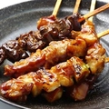 料理メニュー写真&nbsp;焼き鳥3本盛り合わせ