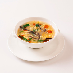 完熟トマトと玉子のスープ