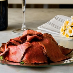 熟成ローストビーフ ジンジャーソース