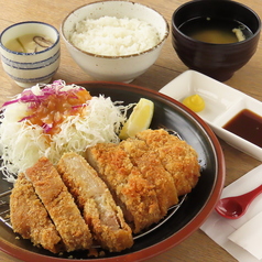 厚切りとんかつ御膳