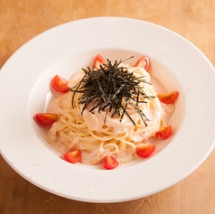 明太子と海苔のクリームソース