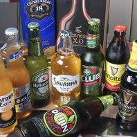 世界のビールが勢揃い