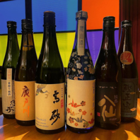 おすすめの日本酒たくさんご用意しております