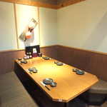 6人迄の個室も完備。気の合う仲間との飲み会や会社の宴会・合コンなど様々なシーンに活用できます！