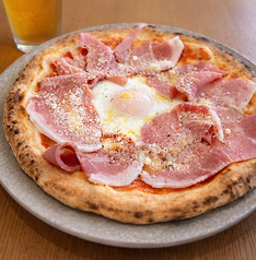 自家製ハムとササキの青空たまごのビスマルク