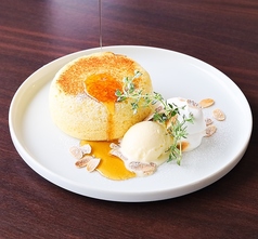 ふわふわ自家製リコッタチーズのパンケーキ