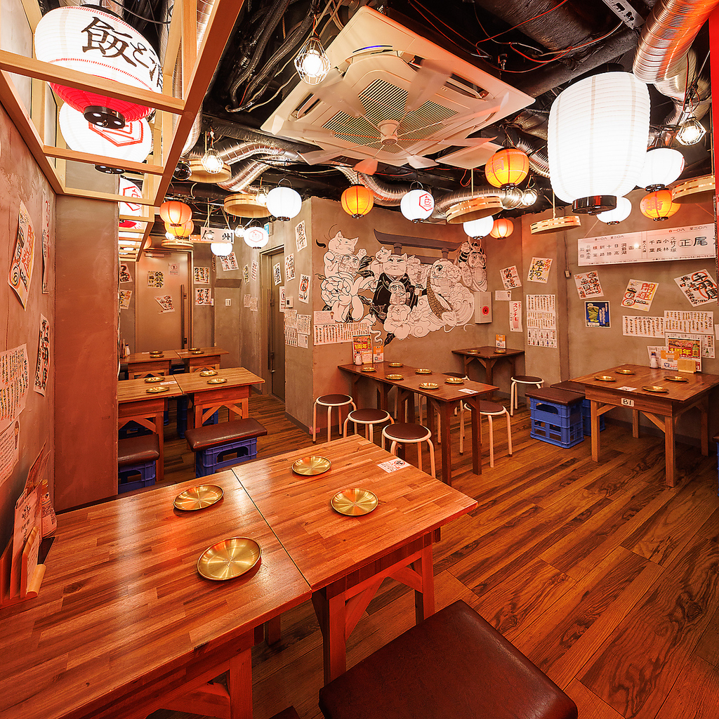 人数様に合わせてレイアウト変更可能です◎当日予約・お席のみのご予約も大歓迎