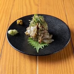 鮮魚のカルパッチョ　柚子胡椒ソース