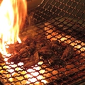 料理メニュー写真 桜島鶏の炭火焼　黒焼