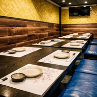 大小様々な個室完備◎大型宴会には貸切宴会も承ります!!