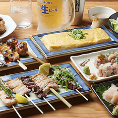 焼き鳥　末広のコース写真