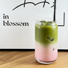 抹茶ストロベリーラテ