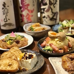 個室居酒屋 地鶏と地酒 酒肴日和 かしわや 焼き鳥 名古屋めし 栄のコース写真