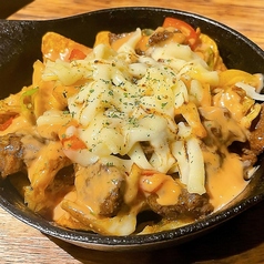 炙りチーズの焼きタコス