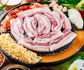 チーズサムギョプサルセットなど、女性に大人気のメニューも数多く取り揃えております。チーズ、たまごチム、焼きキムチ、サンチュ、惣菜各種が堪能できます!