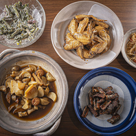 手作りの日替わりおばんざい