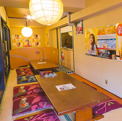 ご宴会やお食事会に最適のお座敷席。4名様～可。