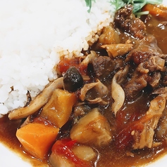 〆カレー推奨!!〆サイズ牛すじカレーライス