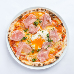 ビスマルク-生ハム&半熟卵-