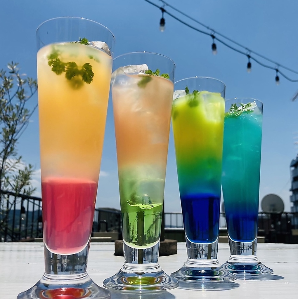 この季節ならではのビアガーデンをお楽しみください！食べ放題飲み放題コースございます★