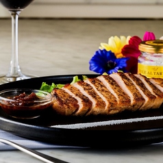 三元豚のローストグリル シャリアピンソース