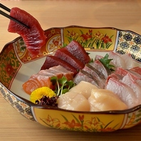 【潮風香る贅沢、旬を味わう極上の五種盛り】