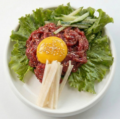 黒毛和牛肉ユッケ