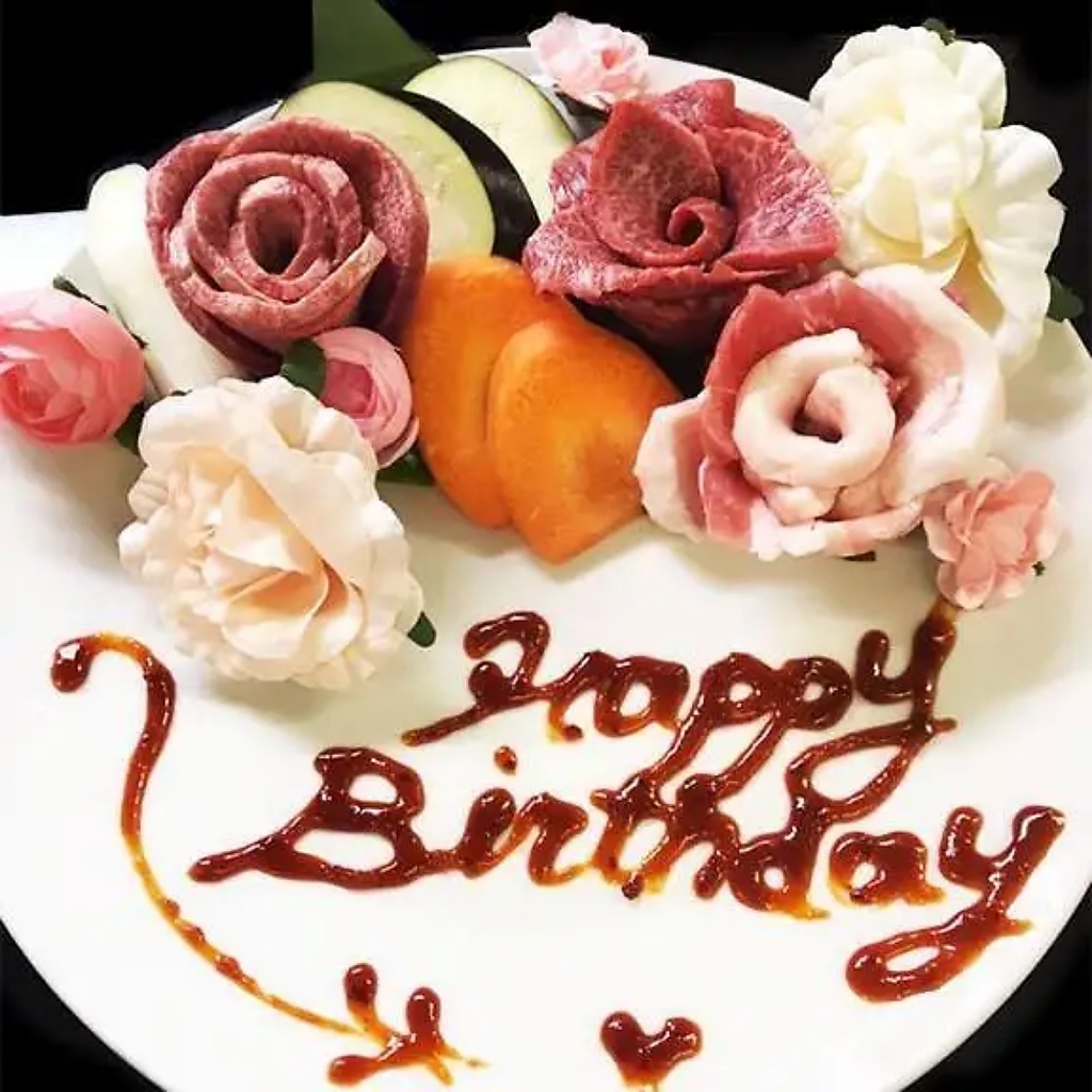 記念日を華やかに彩る◎特別な日をより思い出深く演出する人気のバースデープレート。