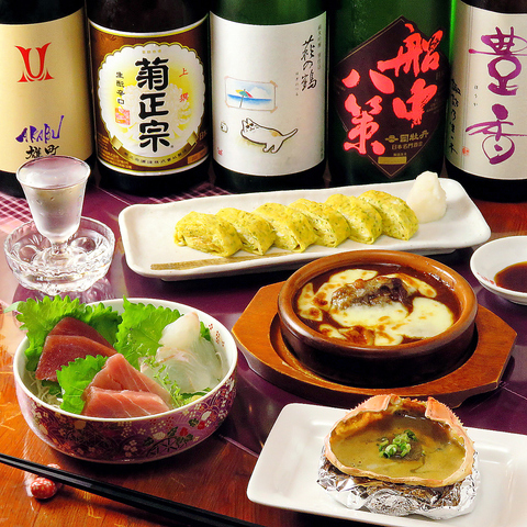 全国各地の日本酒と創作料理が堪能できるBAR　