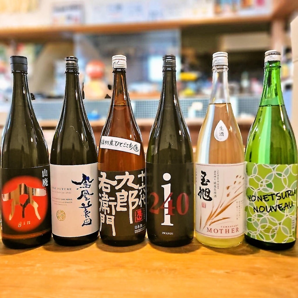 お酒好きの方も納得のラインナップ♪買い付け次第では手に入りにくい希少なお酒に出逢えるかも？！