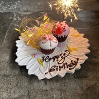 誕生日・記念日にデザートプレートをご用意★