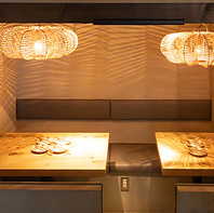 こだわりのインテリアは大切な方との食事にもおすすめ