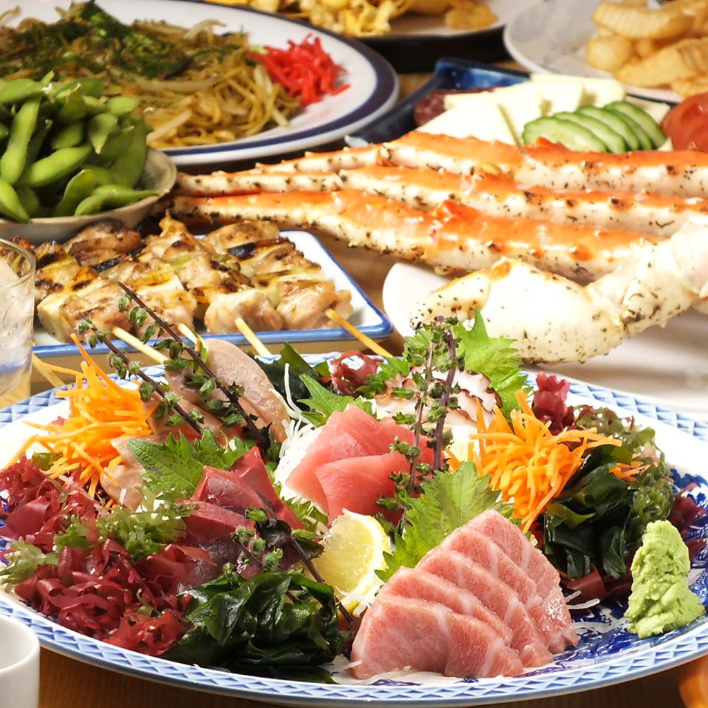 コース料理が盛りだくさん！旬の魚は毎日仕入れ！！