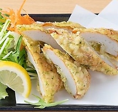 ちくわの磯部揚げ