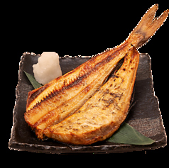 豚ロース炭火焼/ホッケ炭火焼