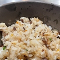 料理メニュー写真&nbsp;ガーリックライス（吸い物・漬物）