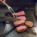 料理メニュー写真 牛肉ステーキ 100g