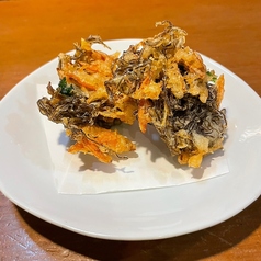 県産もずくのかき揚げ