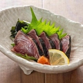 料理メニュー写真&nbsp;戻りカツオたたき・にぎり