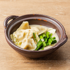 白い炊き餃子