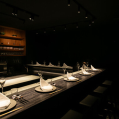 カウンター席です。