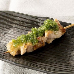 鳥ももねぎ塩焼き