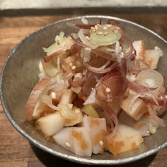 蛸と独活の梅肉和え