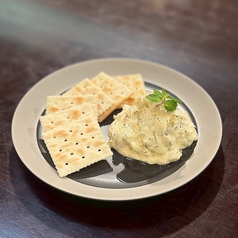 巨峰とディルのクリームチーズ